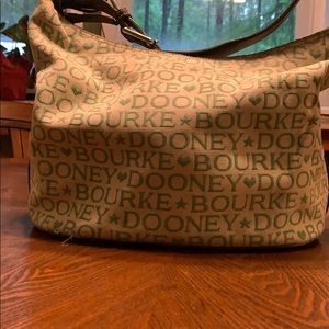 WELL LOVED DOONEY AND BOURKE HOBO SHOULDER BAG